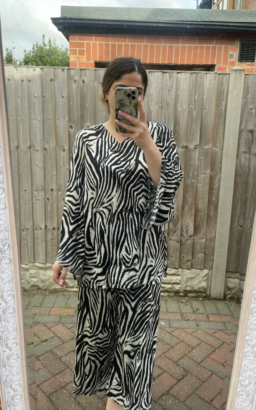 Zebra Print Co Ord