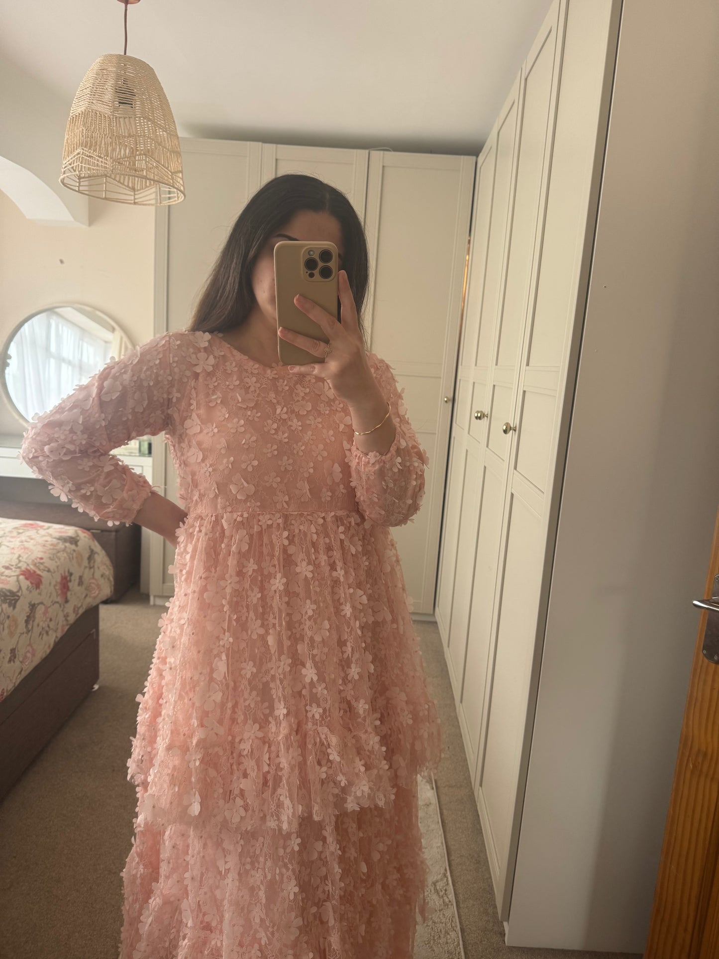 Blush Occasion Dress | Baby Pink