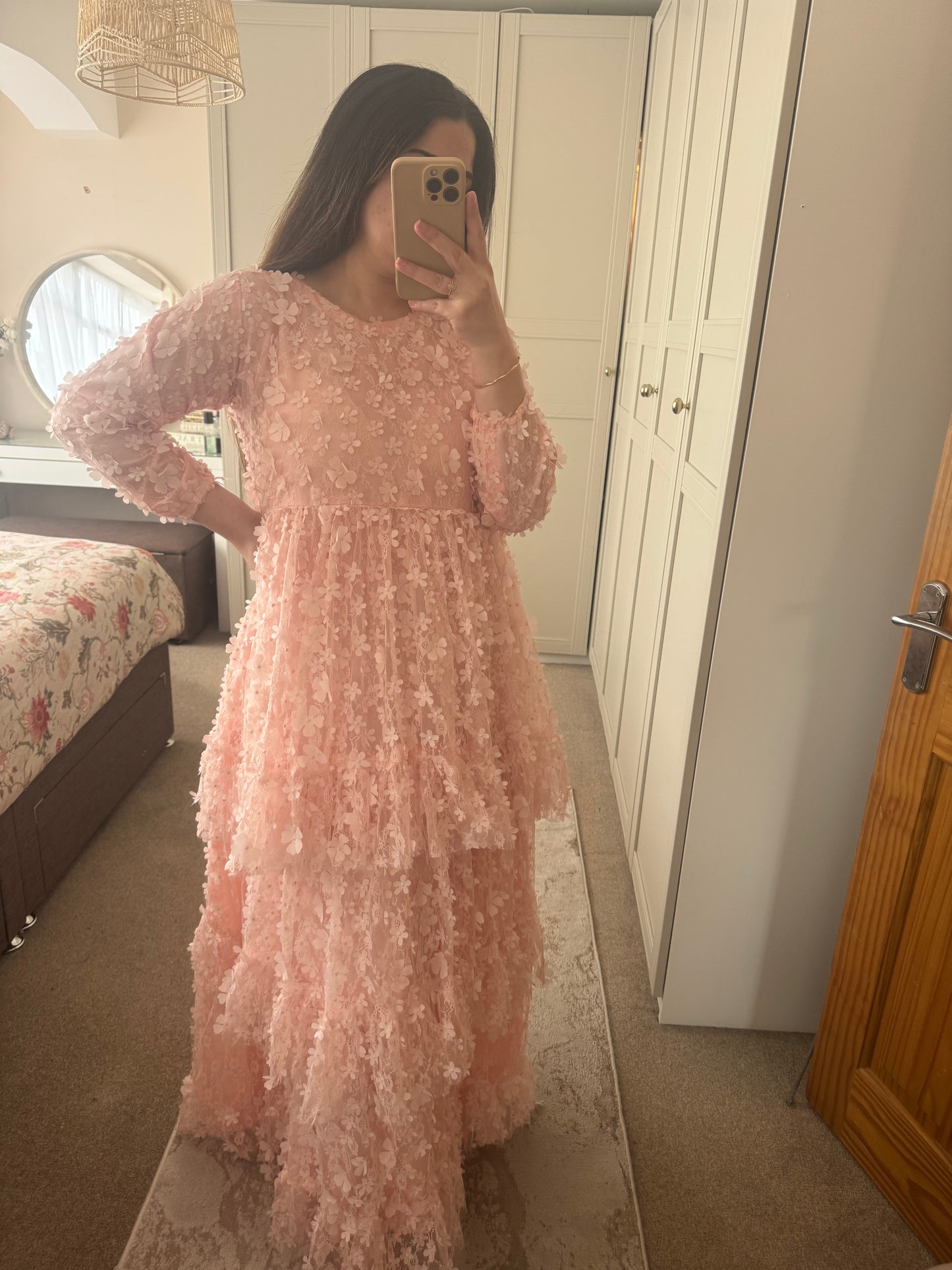 Blush Occasion Dress | Baby Pink