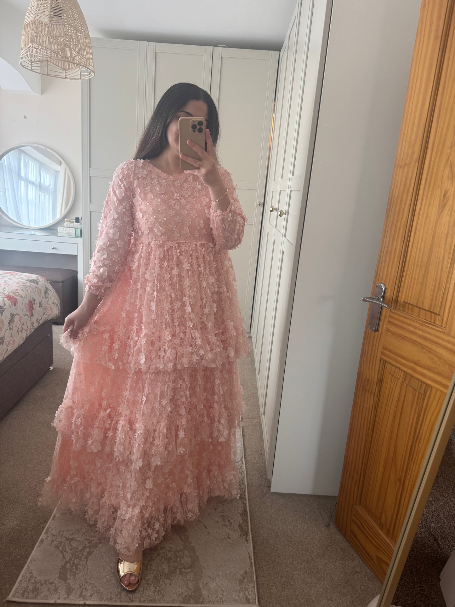 Blush Occasion Dress | Baby Pink