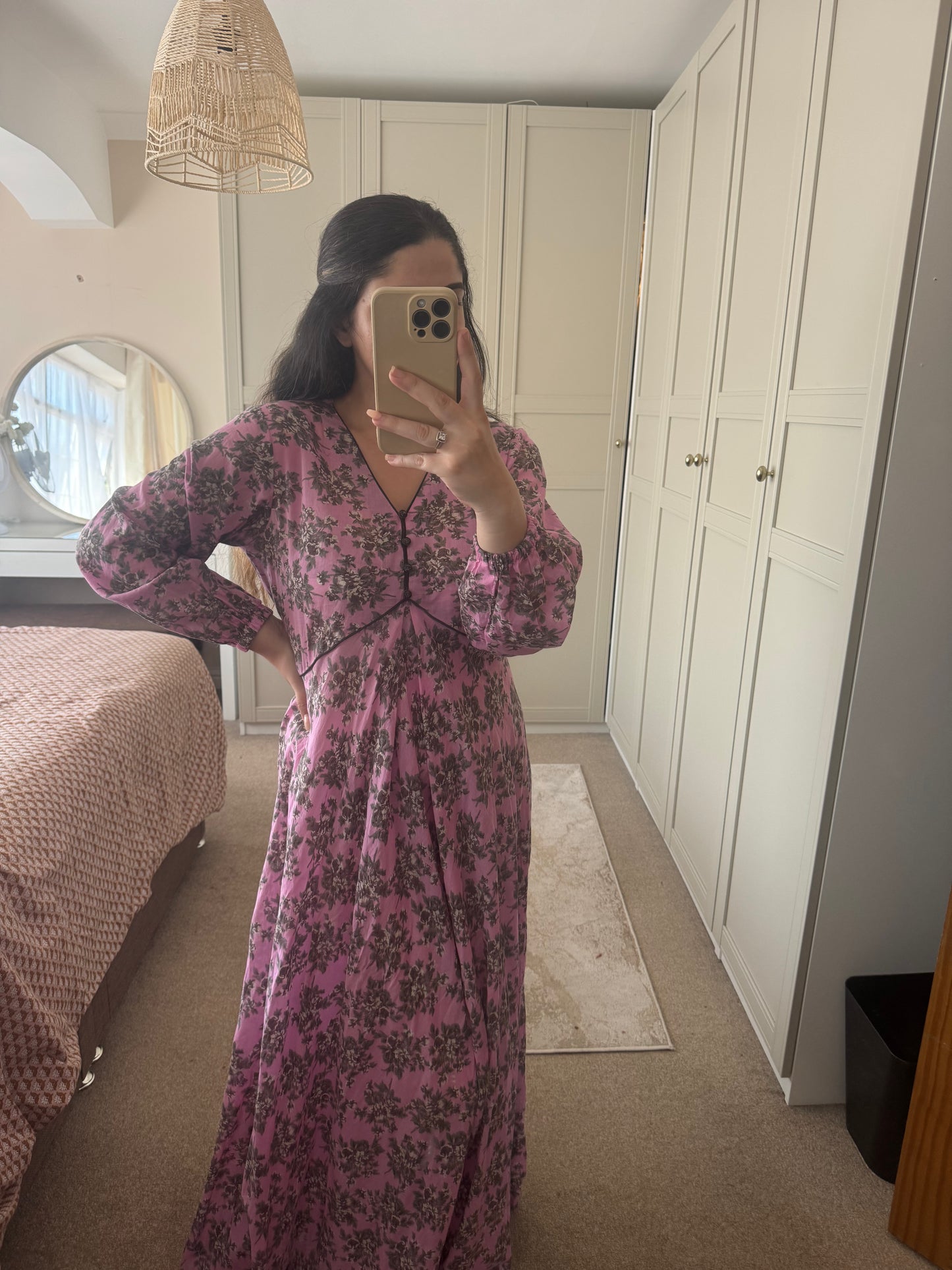 Lawn Dress | Lilac