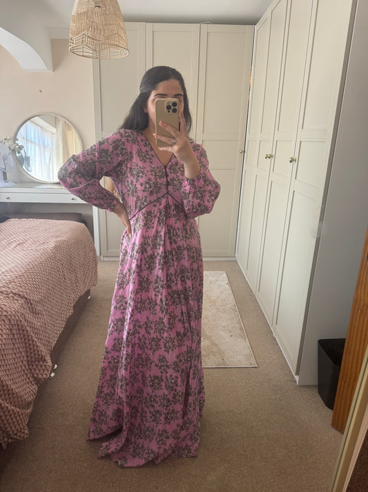 Lawn Dress | Lilac
