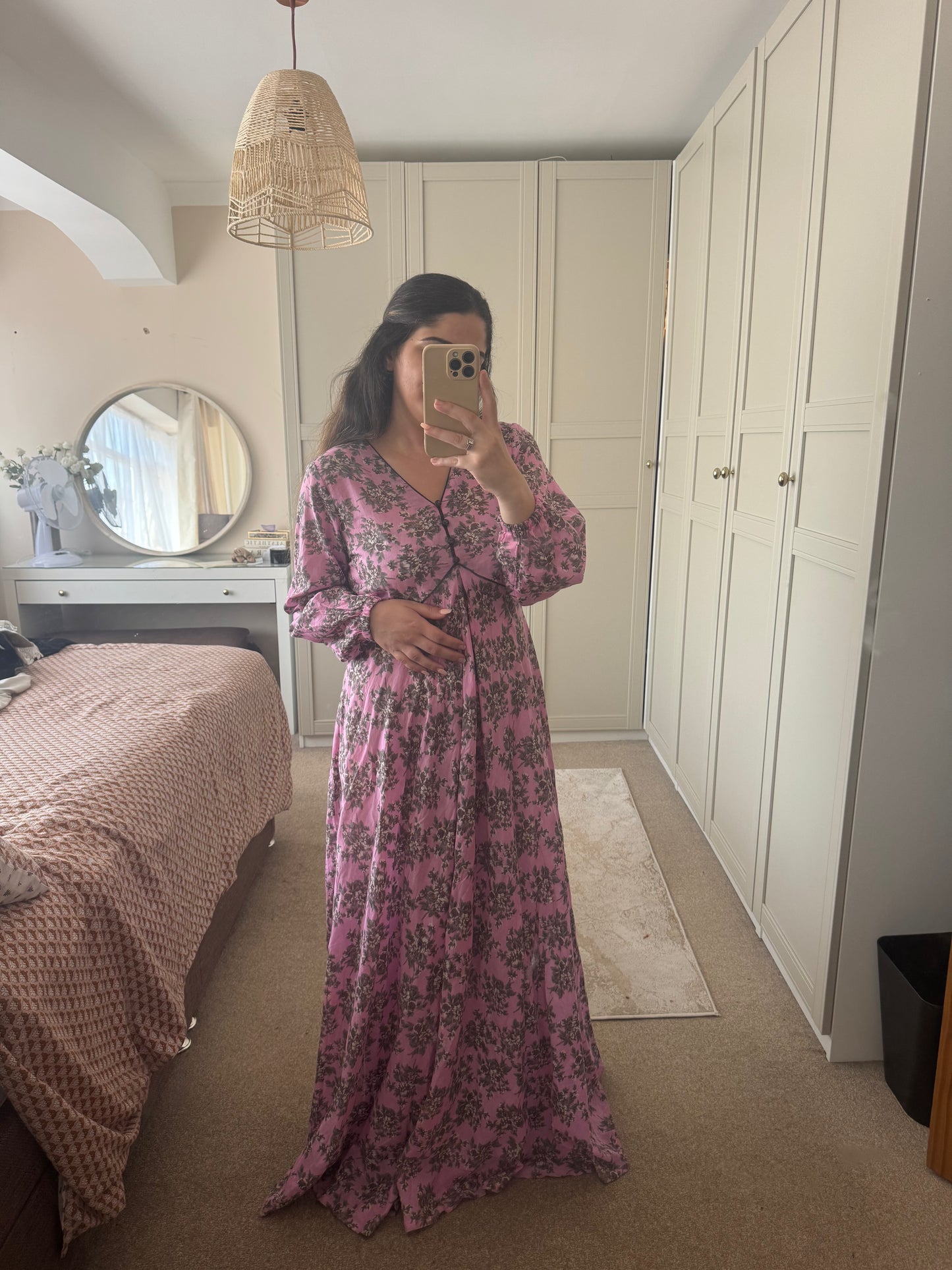 Lawn Dress | Lilac