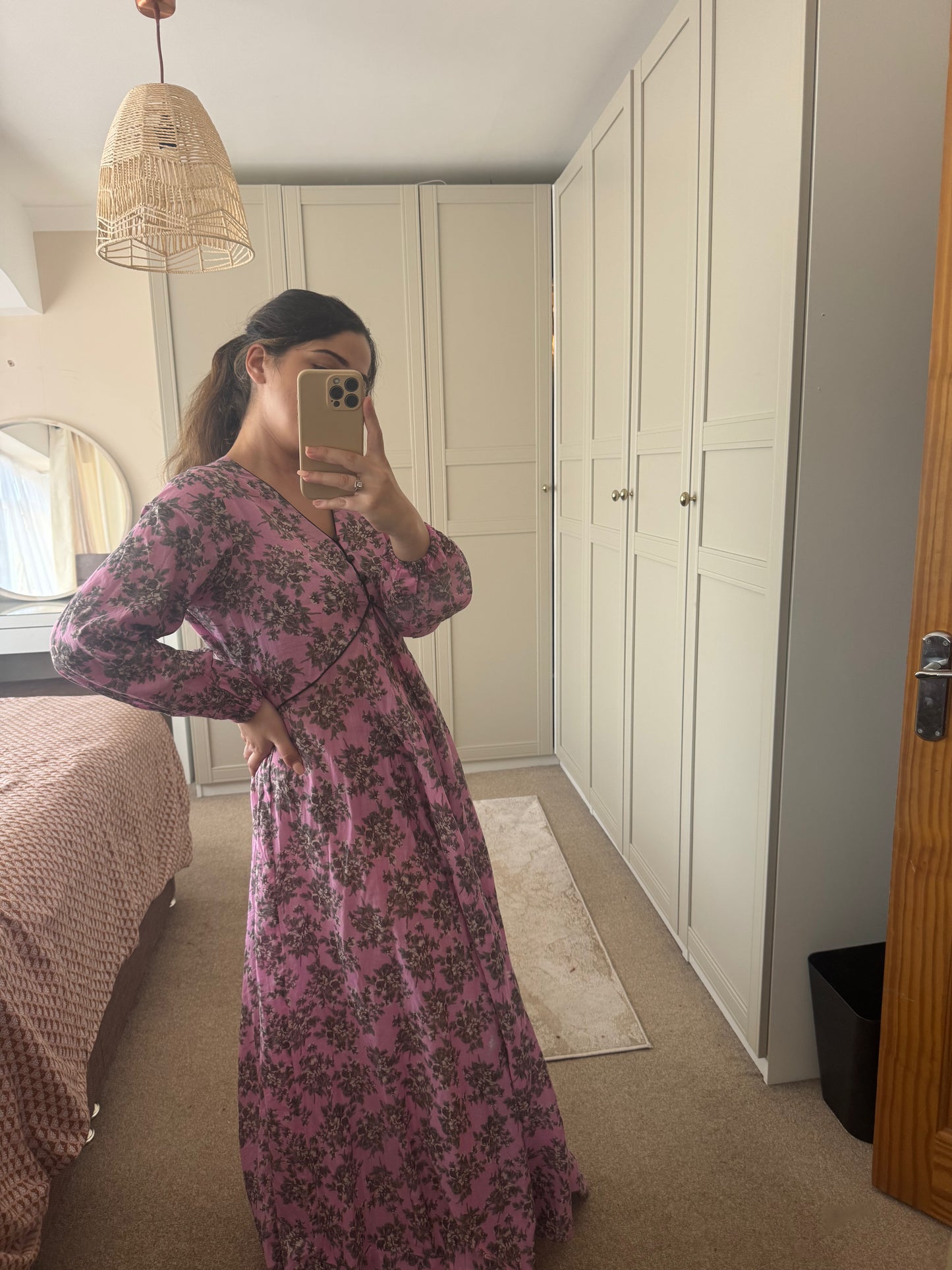 Lawn Dress | Lilac
