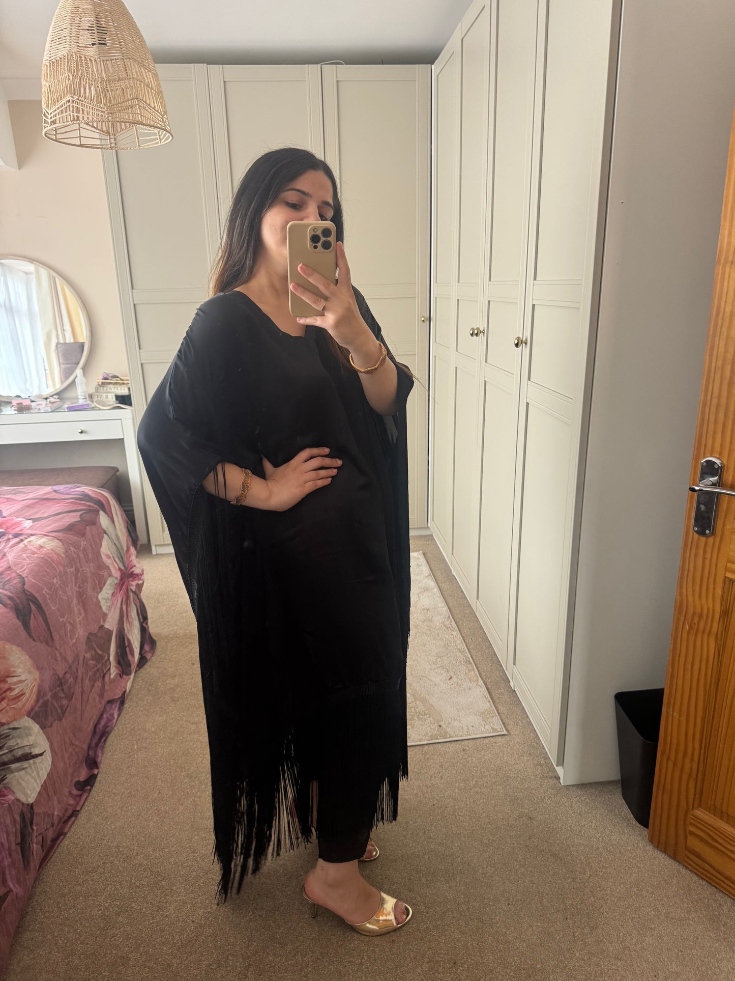 Tassel Silk 2PC | Black