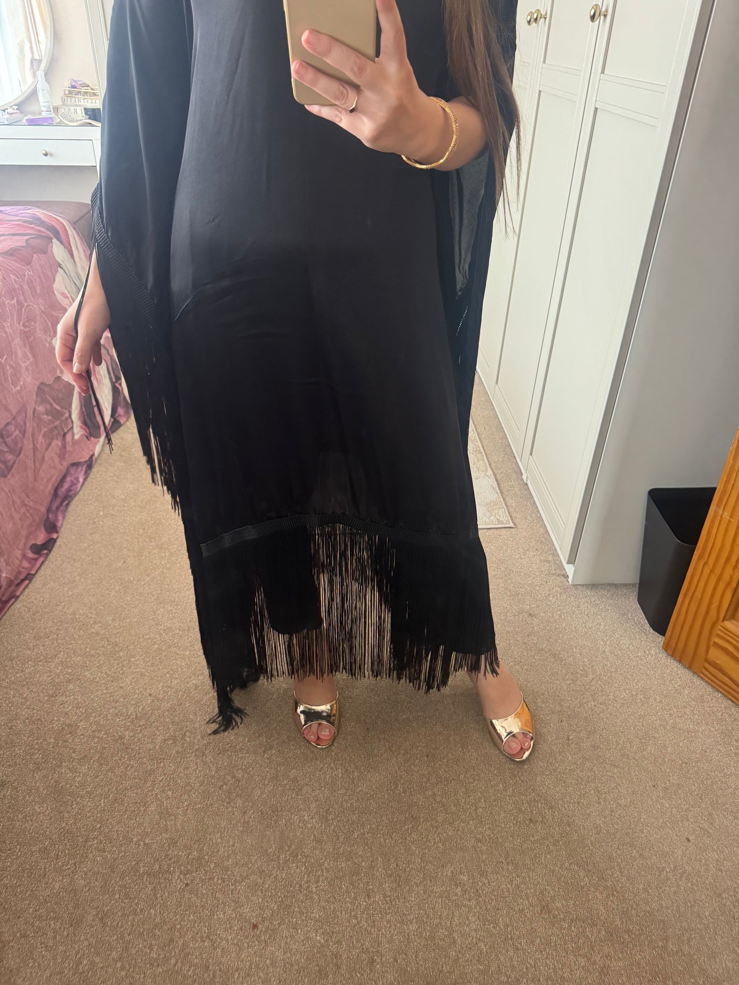 Tassel Silk 2PC | Black