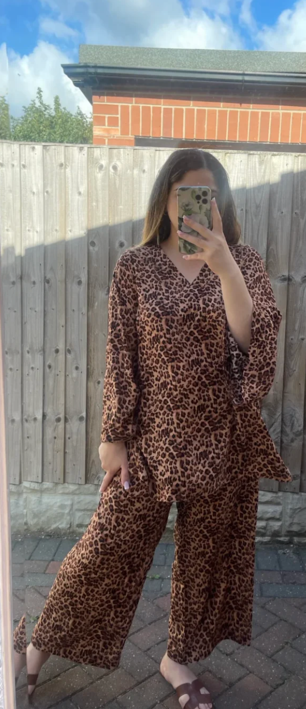 Cheetah Print Co Ord