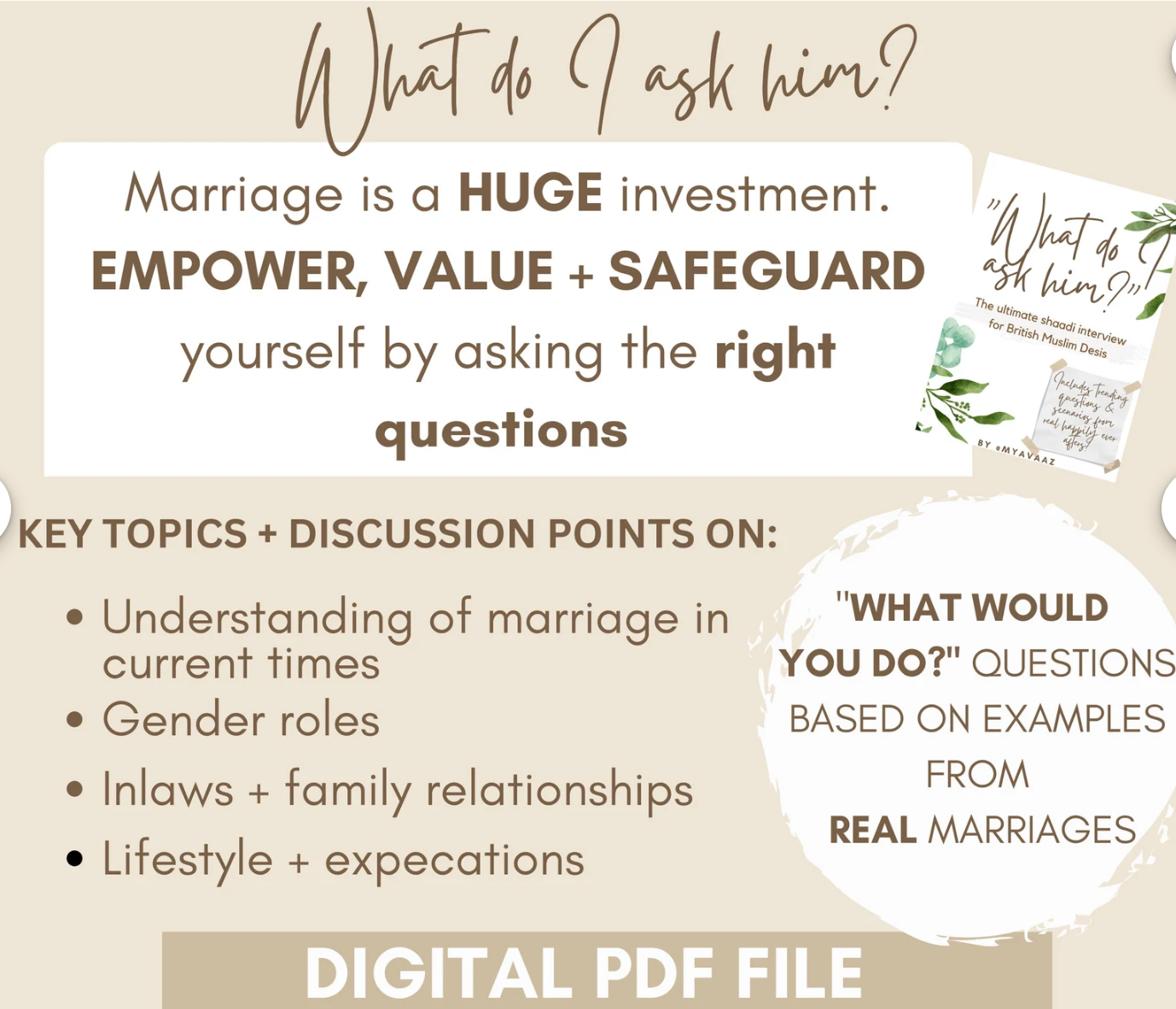 The Ultimate Pre Shaadi Interview | Questions to Ask before you say Yes