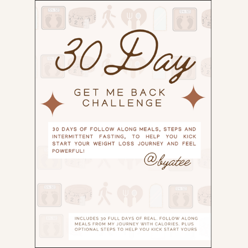 ✨The 30 Day Get Me Back Challenge ✨
